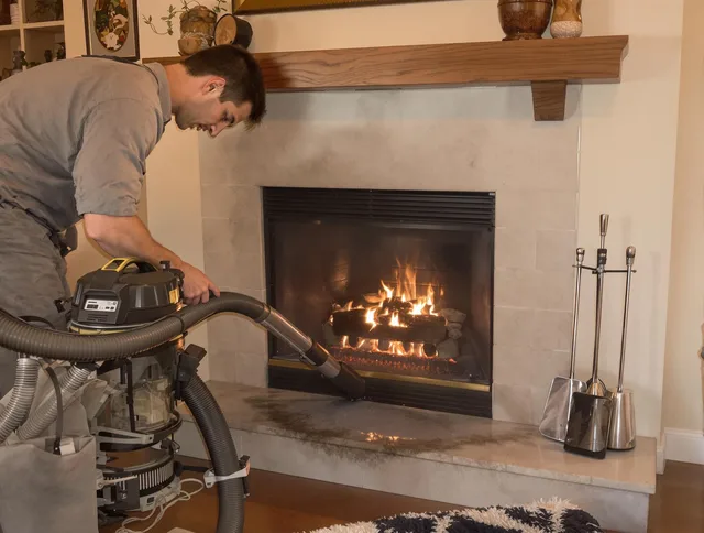 Routine fireplace upkeep by Town 'n' Country Chimney Sweep in Town 'n' Country, FL